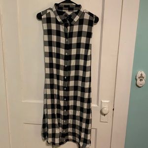 NWT Gap Buffalo Plaid Flannel Dress